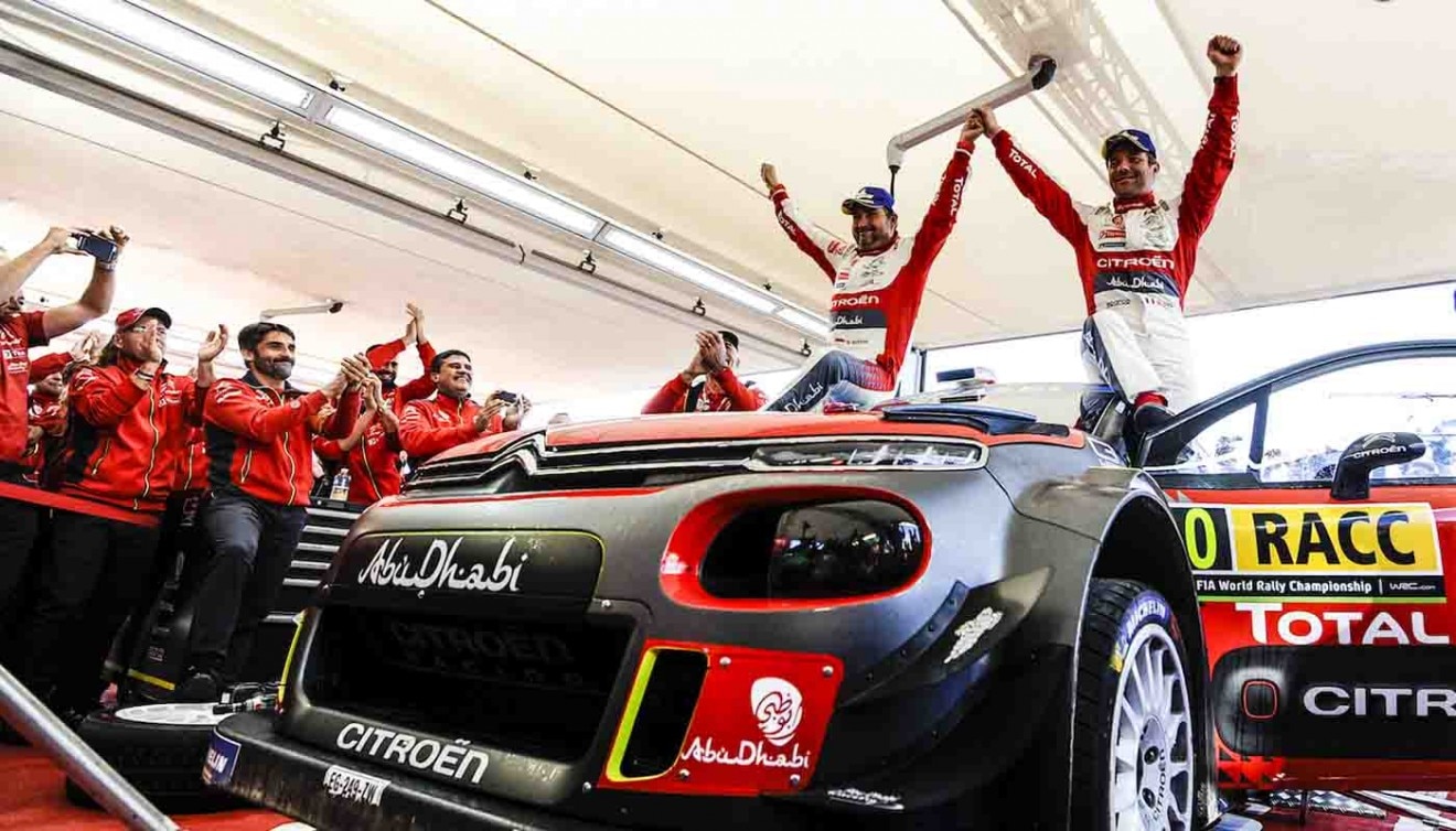 A Historic Win! Citroën Wins Rally Spain
